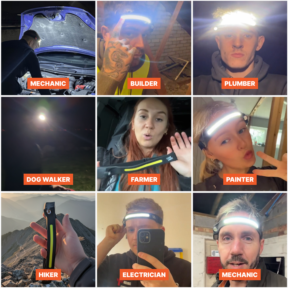 LuxeLight™ LED Headlamp 2.0